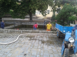 čištění rybníku